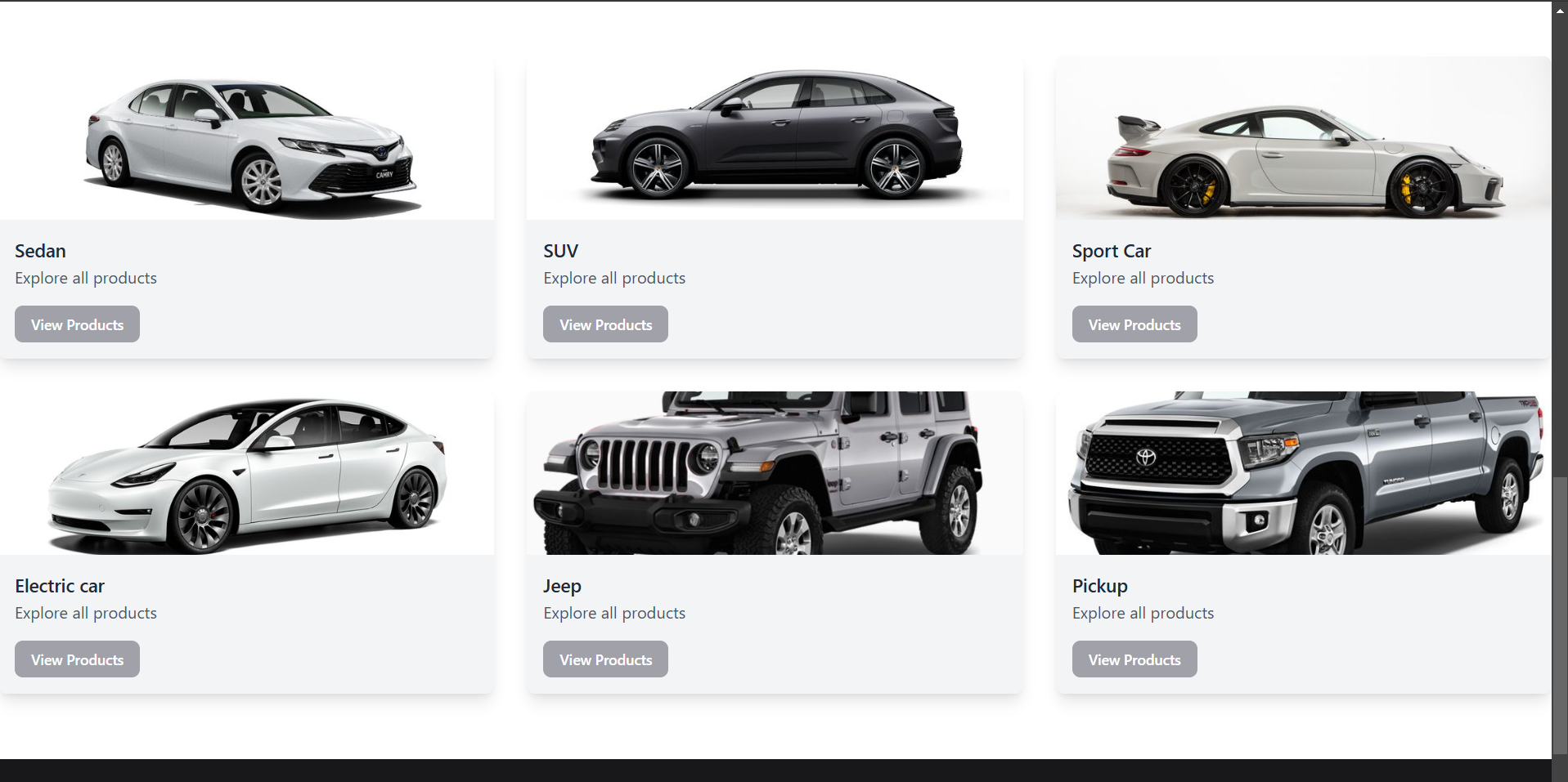 Car Renting Full-Stack Project Screenshot 2