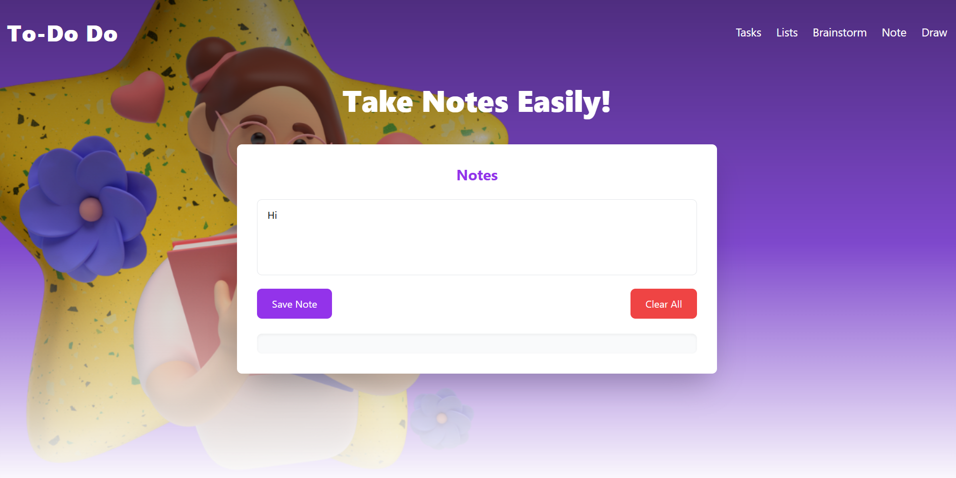 To-Do App Full-Stack Project Screenshot 2