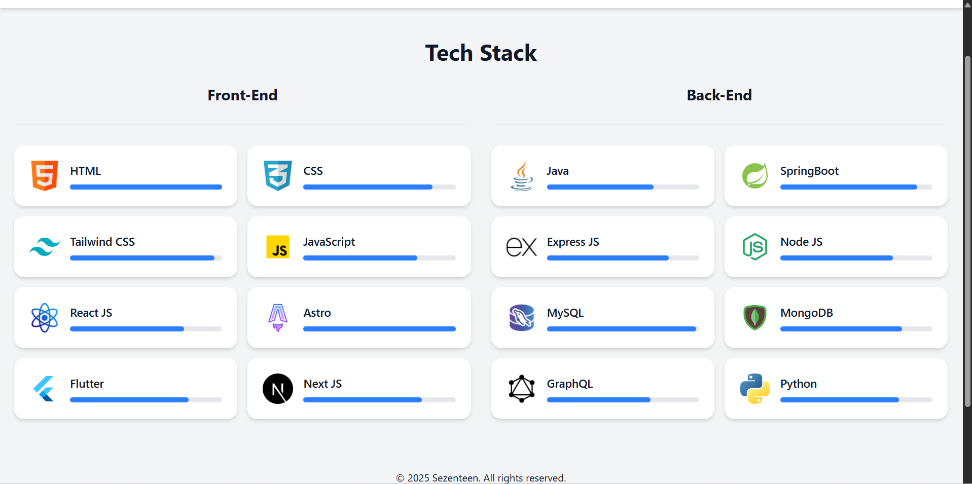 Portfolio Website Screenshot 3