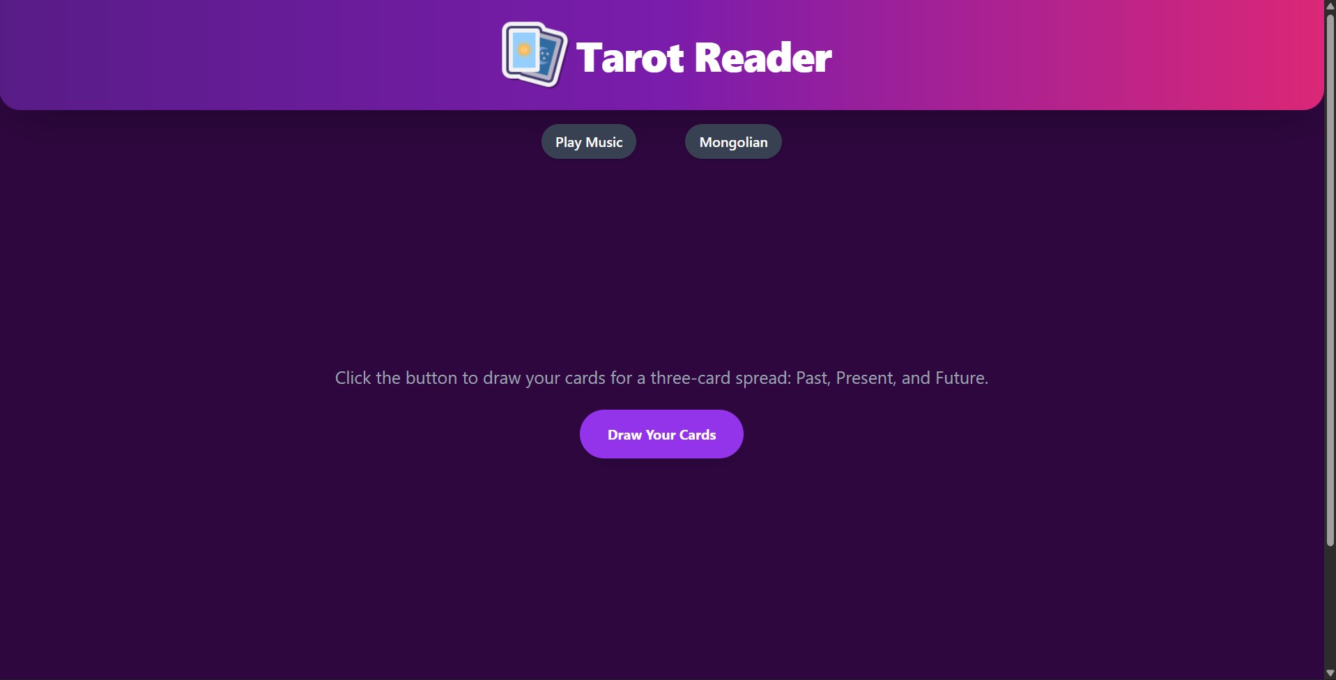 Tarot Reader Screenshot 2